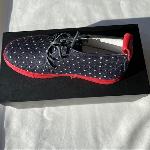 Del Toro, New, Polka Dot Sunbrella Alto Chukka
